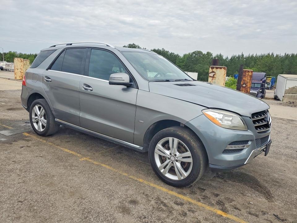 2012 Mercedes-benz M-klasse VIN 4JGDA5HB0CA086048 COPART salvage auction — NORMAL WEAR, Ga - Certificate Of Title, sold $4,150 on 2026-07-10 (photo 4)