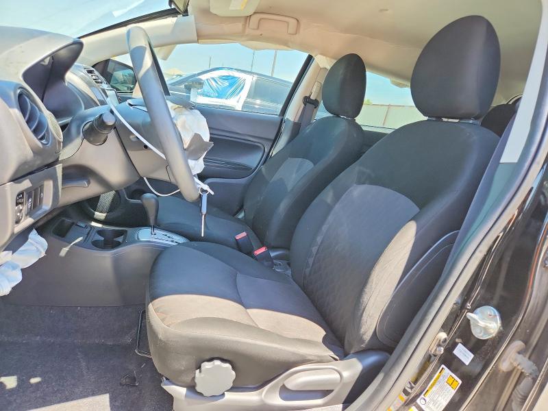 2022 Mitsubishi Mirage VIN ML32AUHJXNH009570 COPART salvage auction — FRONT END, Tx - Salvage Vehicle Title, sold $1,200 on 2026-07-10 (photo 7)