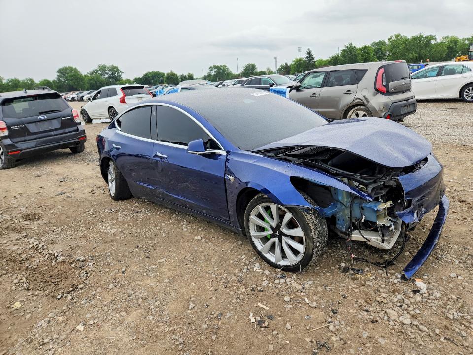 2019 Tesla Model 3 VIN 5YJ3E1EB2KF454043 COPART salvage auction — FRONT END, Oh - Cert Of Title-Salvage, sold $4,250 on 2026-07-02 (photo 4)