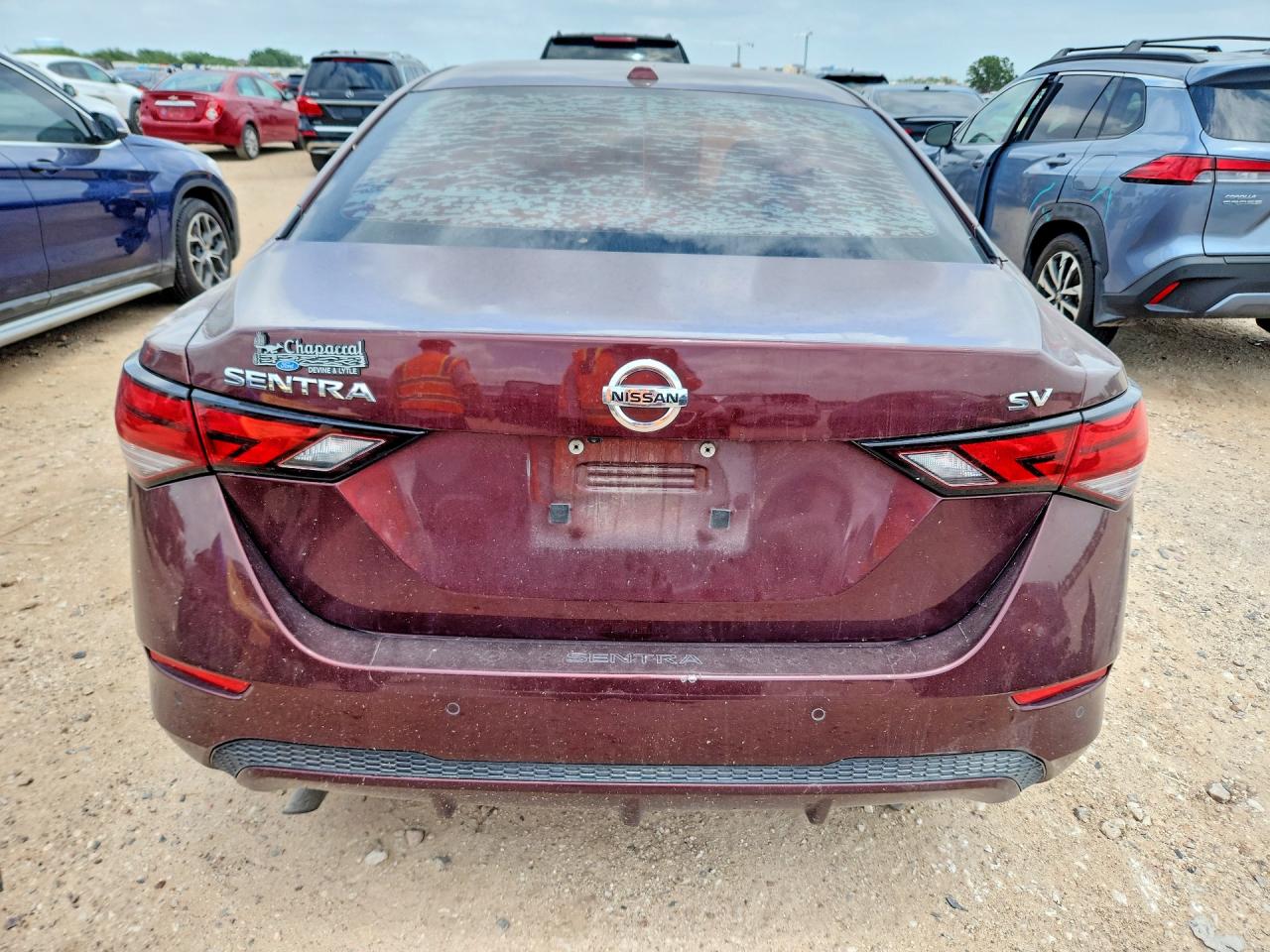 2022 Nissan Sentra VIN 3N1AB8CVXNY233078 COPART salvage auction — Side, TX - SALVAGE VEHICLE TITLE, sold $3,000 on 2026-07-09 (photo 6)