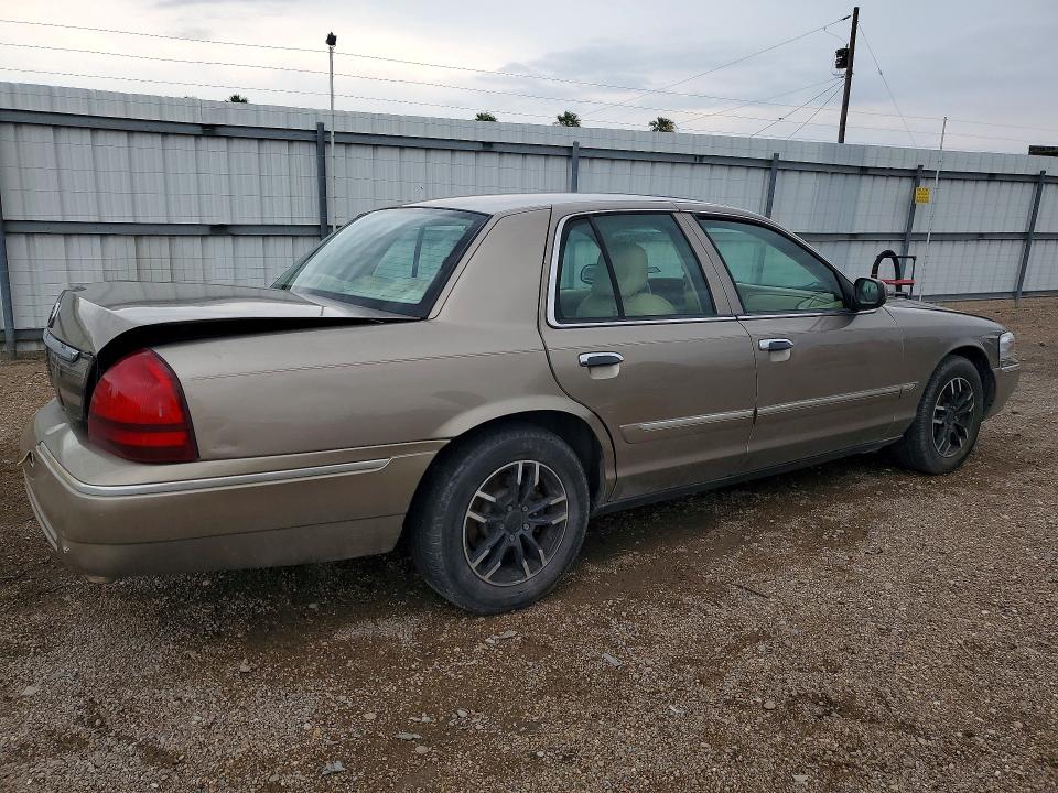 2006 Mercury Grand marquis VIN 2MHFM75V76X630587 COPART salvage auction — ALL OVER, TX - SALVAGE VEHICLE TITLE (P), sold $525 on 2026-08-05 (photo 3)