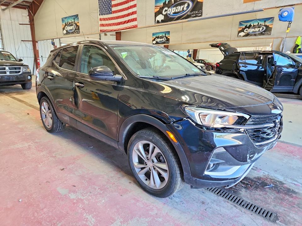2023 Buick Encore VIN KL4MMCSL5PB160396 COPART salvage auction — FRONT END, Ny - Mv-907A Salvage Certificate, sold $4,650 on 2026-07-06 (photo 4)