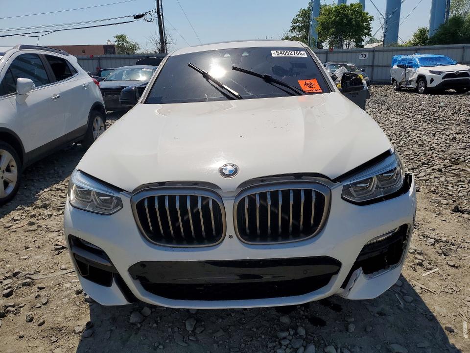 2019 BMW X4 VIN 5UXUJ5C57KLJ63683 COPART salvage auction — FRONT END, ID - SALVAGE CERTIFICATE OF TITLE, sold $6,000 on 2026-07-22 (photo 5)