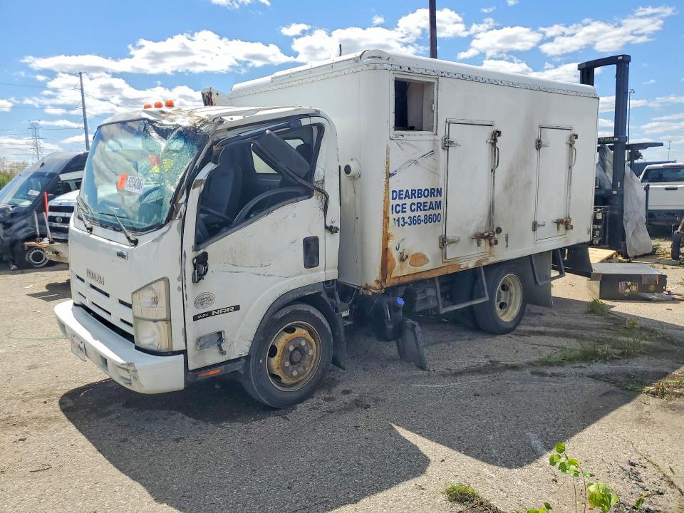 2012 Isuzu Npr VIN JALE5W169C7300210 COPART salvage auction — SIDE, Mi - Cert Of Title-Salvage Vehicle, sold $1,800 on 2026-07-08 (photo 1)