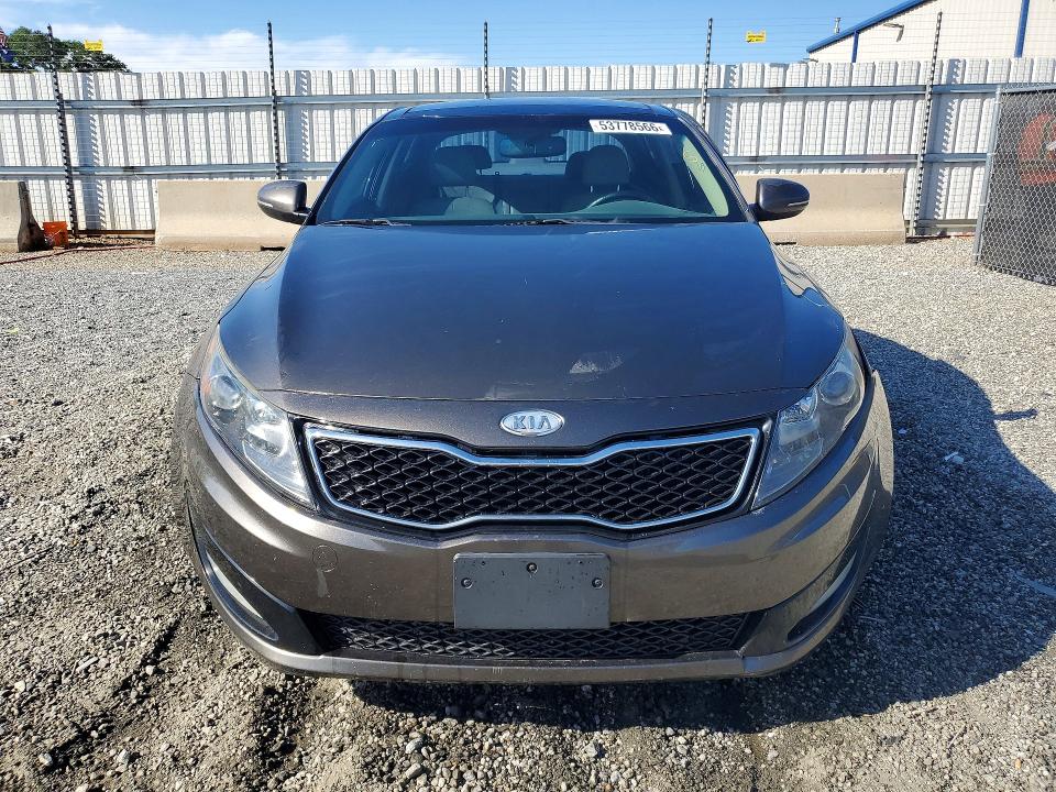 2011 Kia Optima VIN KNAGN4A67B5136168 COPART salvage auction — SIDE, Sc - Cert Of Title-Salvage, sold $575 on 2026-07-06 (photo 5)