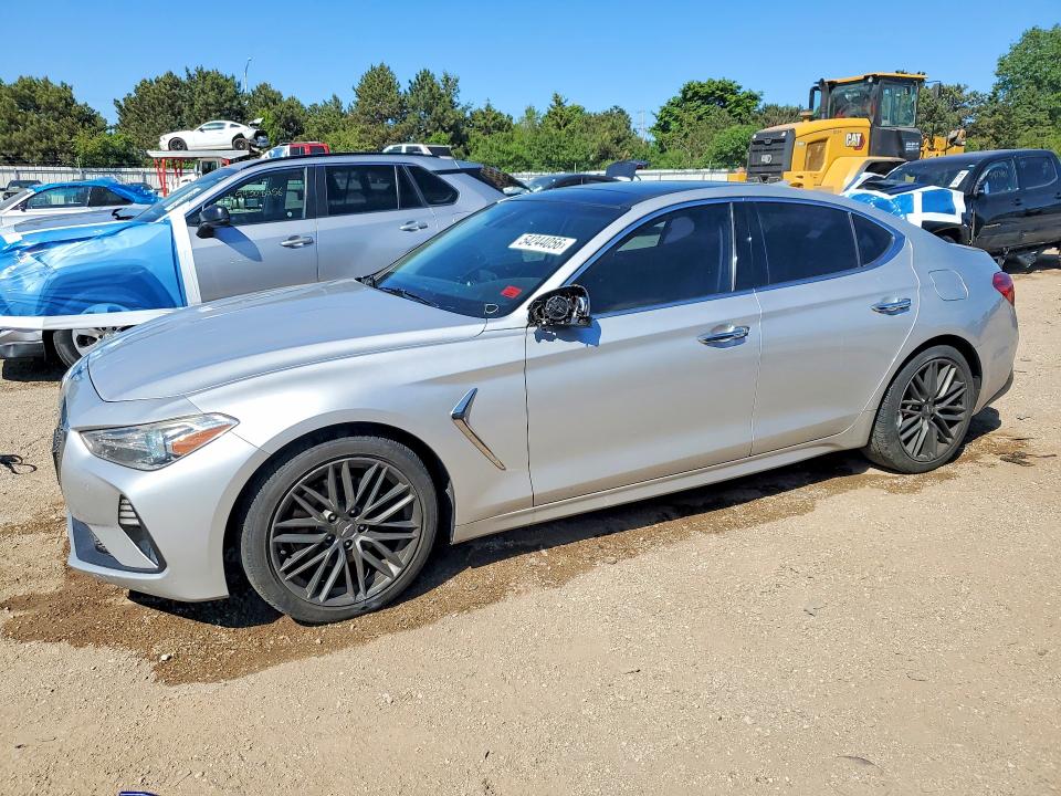 2019 Genesis G70 VIN KMTG34LA4KU012828 COPART salvage auction — SIDE, Il - Salvage Certificate, sold $4,450 on 2026-07-28 (photo 1)