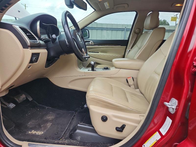 2014 Jeep Grand cherokee VIN 1C4RJFBG0EC411695 COPART salvage auction — HAIL, Ar - Cert Of Title-Salvage, sold $3,000 on 2026-07-09 (photo 7)