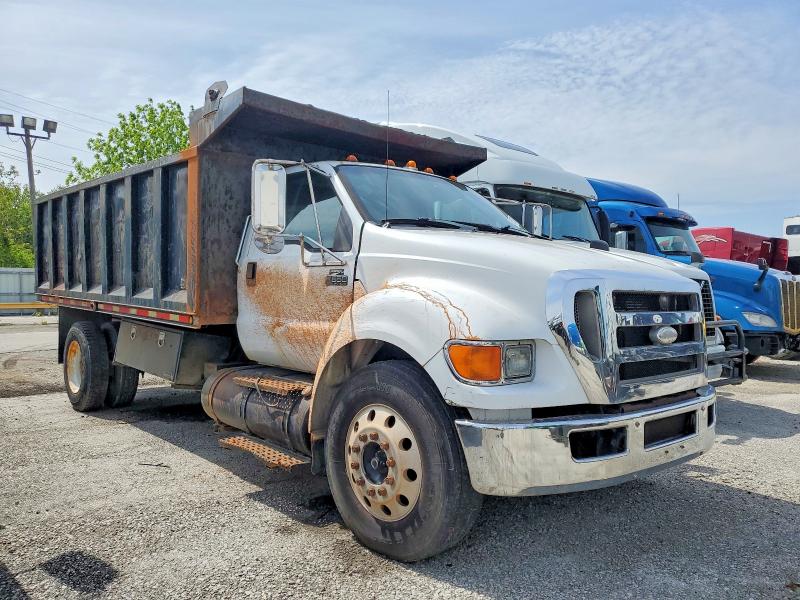 2007 Ford F-650 VIN 3FRNF65ZX7V405995 COPART salvage auction — SIDE, Il - Certificate Of Title, sold $11,800 on 2026-07-27 (photo 1)