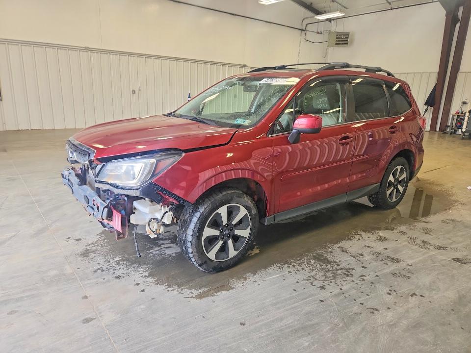2018 Subaru Forester VIN JF2SJARC0JH470932 COPART salvage auction — FRONT END, VA - CERTIFICATE OF TITLE, sold $1,050 on 2026-07-23 (photo 1)