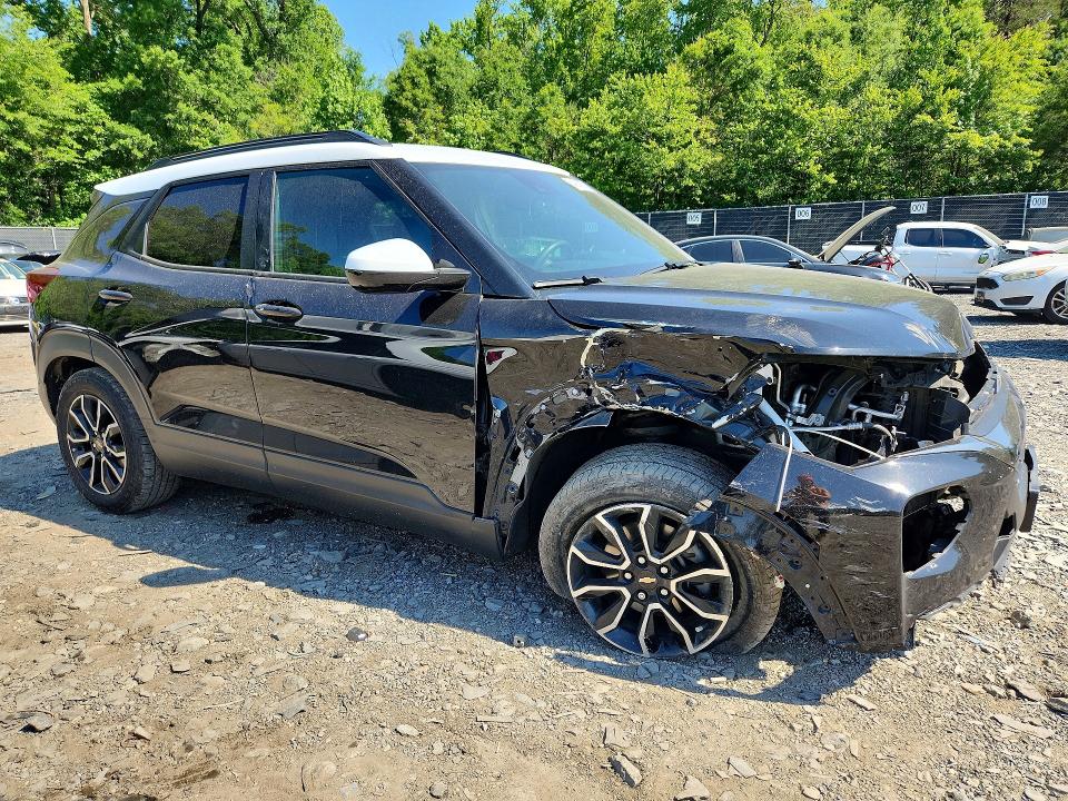2023 Chevrolet VIN KL79MSSL9PB178614 COPART salvage auction — FRONT END, Md - Cert Of Salvage > 75% Damage, sold $6,600 on 2026-07-28 (photo 4)