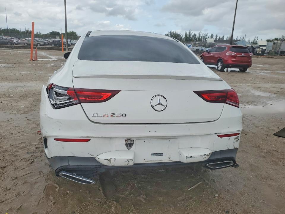 2021 Mercedes-benz Cla-klasse VIN W1K5J4GB4MN154615 COPART salvage auction — REAR END, Fl - Certificate Of Title, sold $11,500 on 2026-07-07 (photo 6)