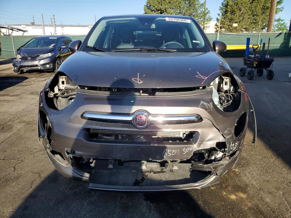 2017 Fiat 500x VIN ZFBCFYDB2HP566947 COPART salvage auction — FRONT END, Co - Public - Salvage Title, sold $1,650 on 2026-07-07 (photo 5)