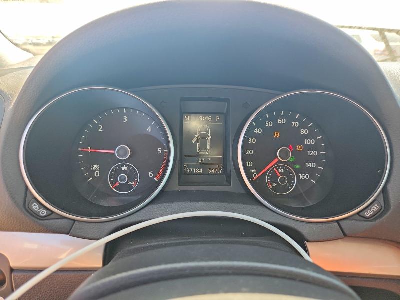 2014 Volkswagen VIN WVWDM7AJ0EW004835 COPART salvage auction — FRONT END, Il - Salvage Certificate, sold $900 on 2026-07-23 (photo 9)