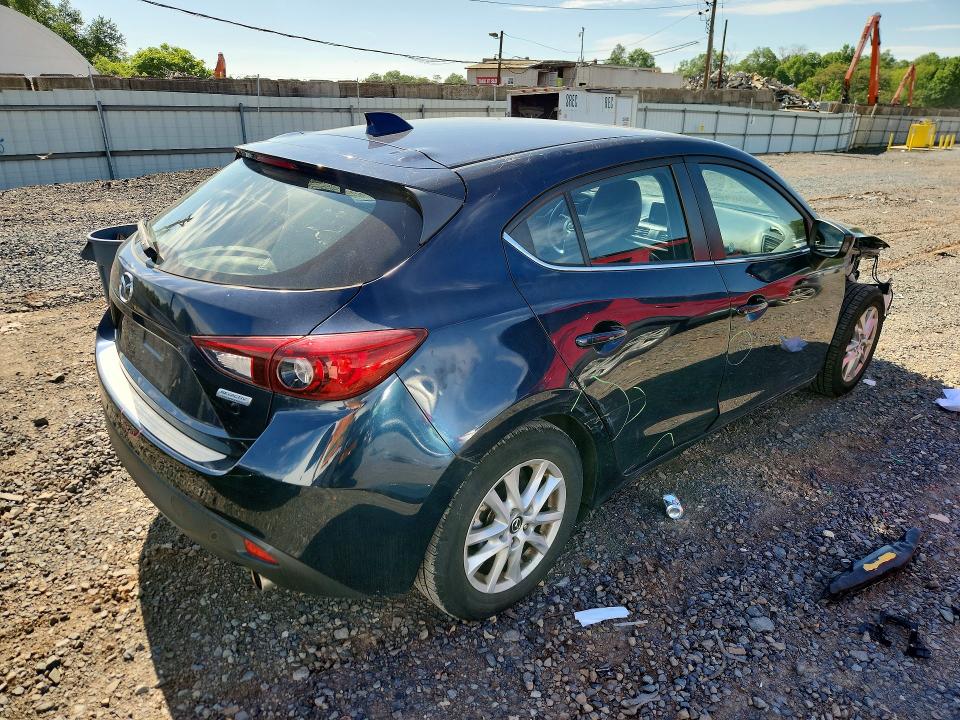 2014 Mazda 3 VIN JM1BM1M79E1147963 COPART salvage auction — FRONT END, NJ - CERT OF TITLE-SALVAGE, sold $1,700 on 2026-07-28 (photo 3)