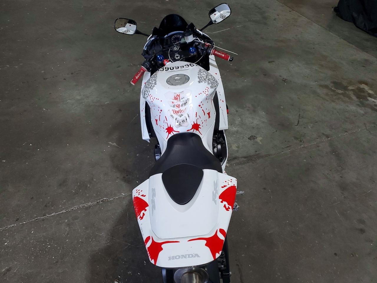 2024 Honda CBR600 VIN JH2PC40J9RK100631 COPART salvage auction — Side, OR - SALVAGE TITLE CERTIFICATE (P), sold $3,400 on 2026-07-09 (photo 6)