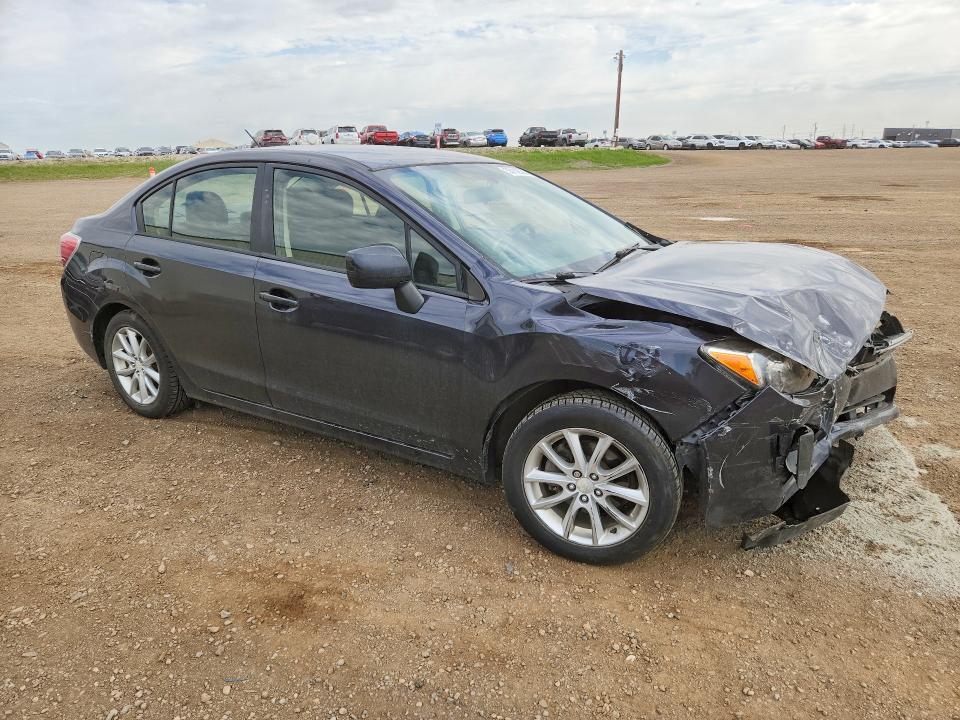 2013 Subaru Impreza VIN JF1GJAC69DH016048 COPART salvage auction — FRONT END, Ab - Bos - Salvage, sold $325 on 2026-07-07 (photo 4)