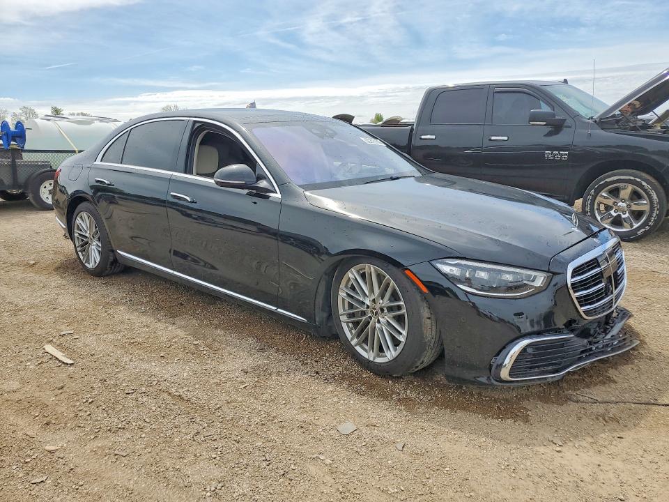 2022 Mercedes-benz VIN W1K6G7GB7NA128913 COPART salvage auction — FRONT END, Il - Salvage Certificate, sold $29,250 on 2026-07-07 (photo 4)