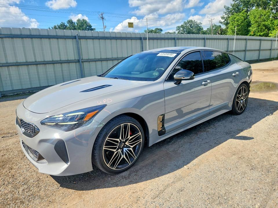2022 Kia Stinger VIN KNAE45LC0N6119939 COPART salvage auction — FRONT END, La - Cert Of Title-Salvage, sold $1,800 on 2026-07-30 (photo 1)