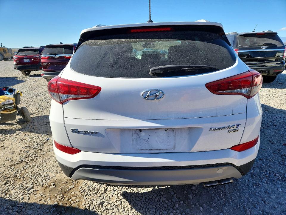 2017 Hyundai Tucson VIN KM8J3CA25HU369594 COPART salvage auction — MINOR DENT/SCRATCHES, Ut - Certificate Of Title (P), sold $3,350 on 2026-07-07 (photo 6)