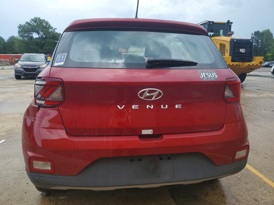 2025 Hyundai Venue VIN KMHRB8A34SU411935 COPART salvage auction — FRONT END, Sc - Cert Of Title-Salvage, sold $1,600 on 2026-07-31 (photo 6)