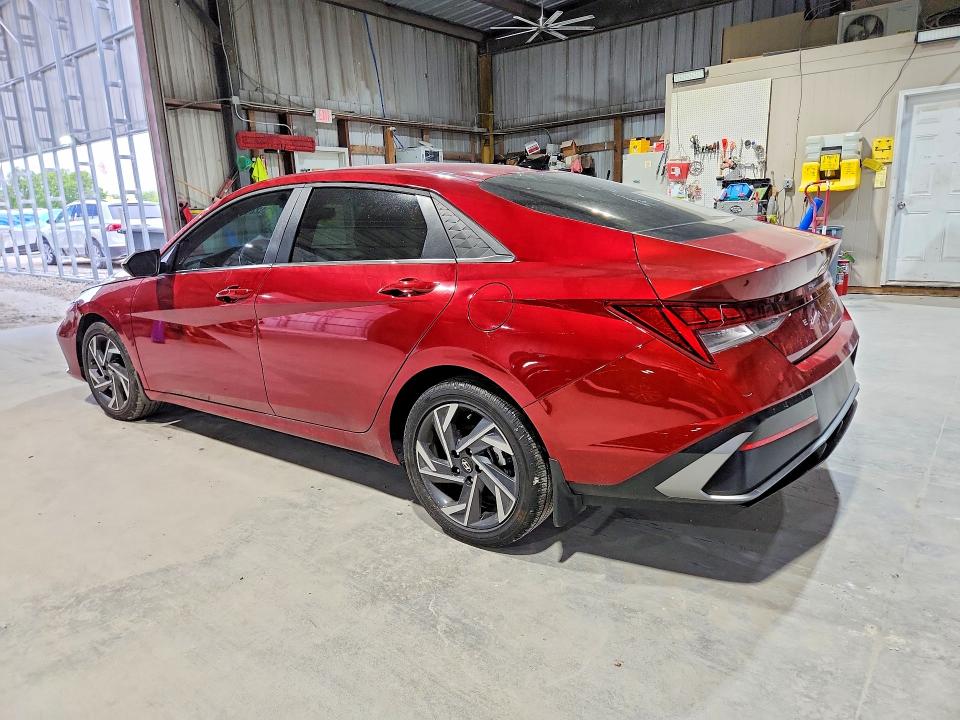 2025 Hyundai Elantra VIN KMHLS4DG9SU953156 COPART salvage auction — FRONT END, Mo - Salvage Certificate Of Title, sold $4,500 on 2026-07-14 (photo 2)
