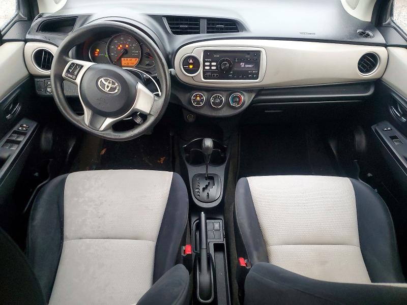 2012 Toyota Yaris VIN JTDKTUD34CD526821 COPART salvage auction — FRONT END, Tx - Salvage Vehicle Title, sold $125 on 2026-07-27 (photo 8)