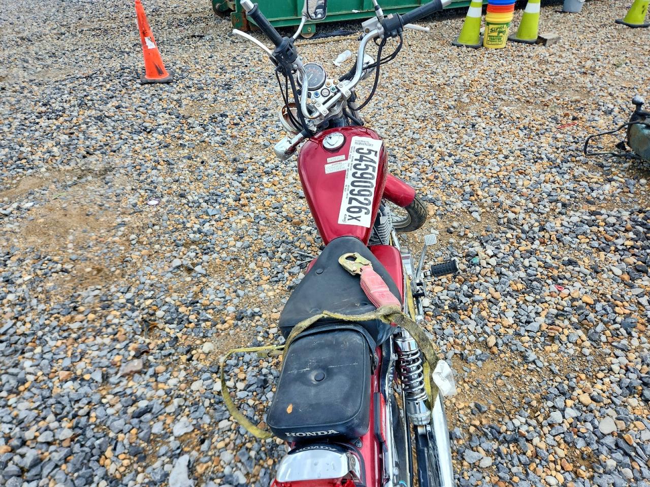 2015 Honda CMX250 VIN JH2MC1306FK900920 COPART salvage auction — All Over, AR - CERTIFICATE OF TITLE, sold $100 on 2026-07-09 (photo 6)