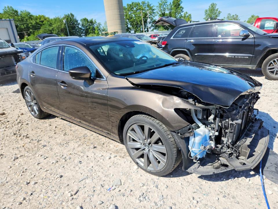 2018 Mazda VIN JM1GL1VM5J1331191 COPART salvage auction — FRONT END, MI - CERTIFICATE OF TITLE, sold $4,400 on 2026-07-02 (photo 4)
