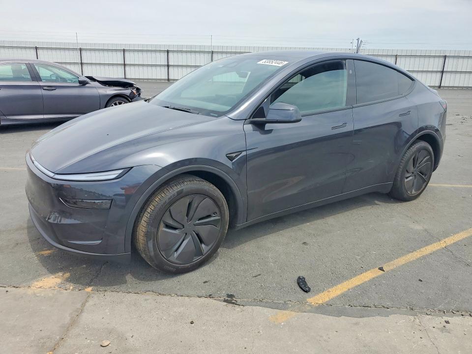2026 Tesla Model y VIN 7SAYGDEDXTF627508 COPART salvage auction — SIDE, Salvage Title, sold $22,300 on 2026-07-20 (photo 1)