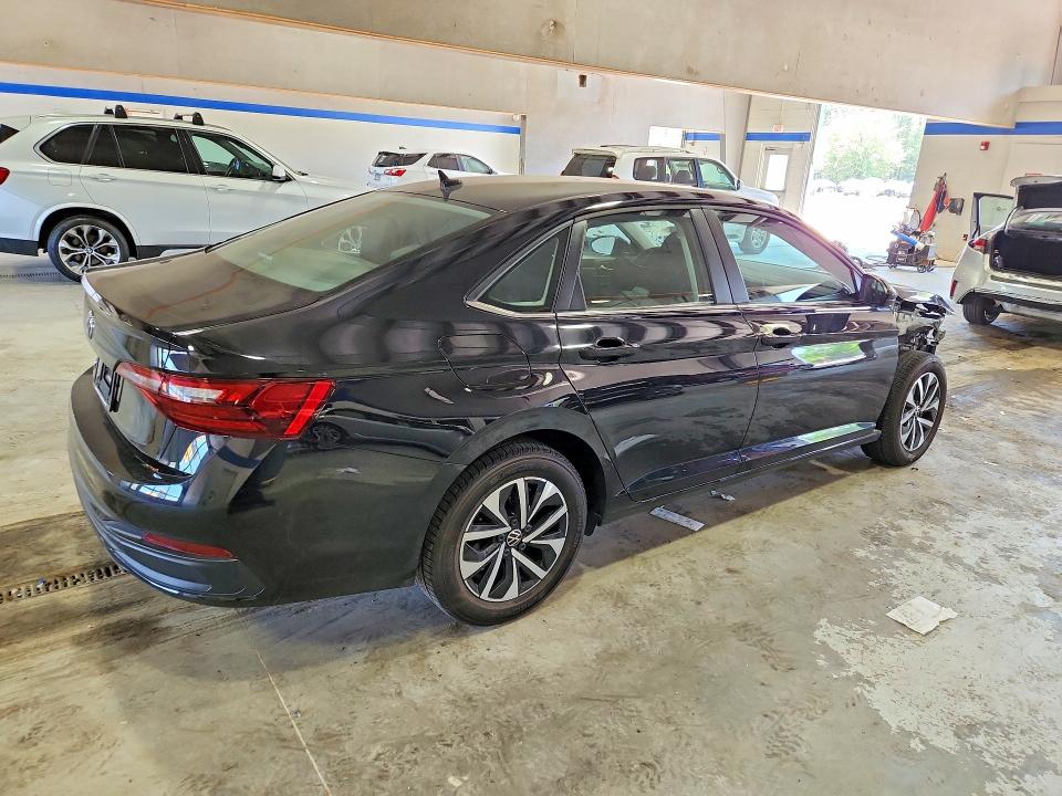 2024 Volkswagen Jetta VIN 3VW5M7BU3RM050157 COPART salvage auction — FRONT END, Va - Cert Of Title - Salvage, sold $4,000 on 2026-07-02 (photo 3)