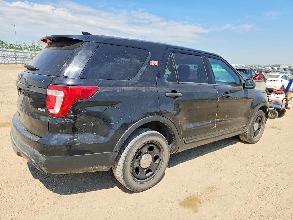 2017 Ford Explorer VIN 1FM5K8AR6HGD25536 COPART salvage auction — SIDE, Ab - Bos - Active, sold $2,500 on 2026-07-09 (photo 3)