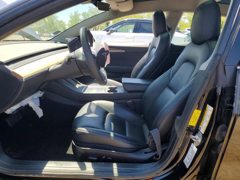2022 Tesla Model 3 VIN 5YJ3E1EB3NF191629 COPART salvage auction — FRONT END, Md - Cert Of Salvage > 75% Damage, sold $5,200 on 2026-07-09 (photo 7)