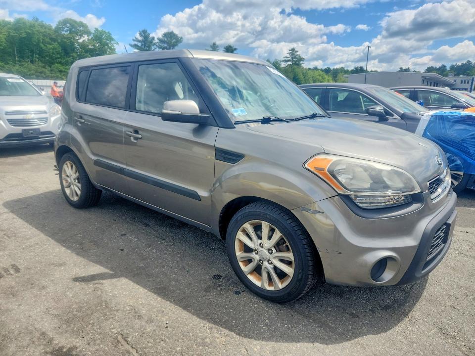 2013 Kia Soul VIN KNDJT2A67D7523832 COPART salvage auction — VANDALISM, Ri - Salvage Certificate Of Title, sold $450 on 2026-07-14 (photo 4)