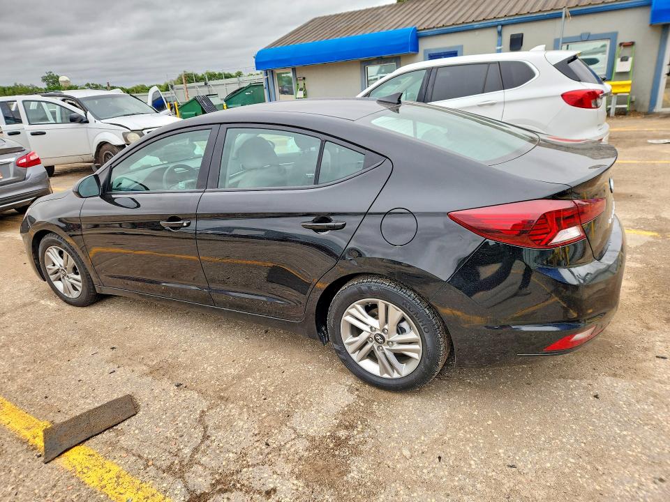 2019 Hyundai Elantra VIN KMHD84LF1KU730377 COPART salvage auction — VANDALISM, KS - CERT OF TITLE-SALVAGE, sold $2,700 on 2026-07-15 (photo 2)