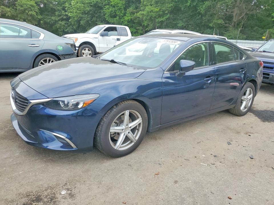 2016 Mazda VIN JM1GJ1T52G1475906 COPART salvage auction — FRONT END, GA - CERT OF TITLE-SALVAGE, sold $2,300 on 2026-07-31 (photo 1)