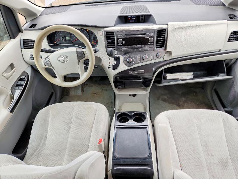 2012 Toyota VIN 5TDKK3DC0CS193101 COPART salvage auction — FRONT END, Il - Salvage Certificate, sold $1,950 on 2026-07-02 (photo 8)
