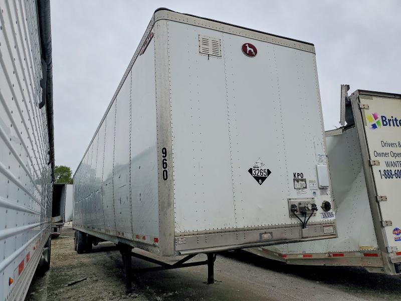 2017 Great dane trailer Dry van VIN 1GRAA9625HD469593 COPART salvage auction — ROLLOVER, IN - CERT OF TITLE-SALVAGE TITLE, sold $1,350 on 2026-09-10 (photo 1)