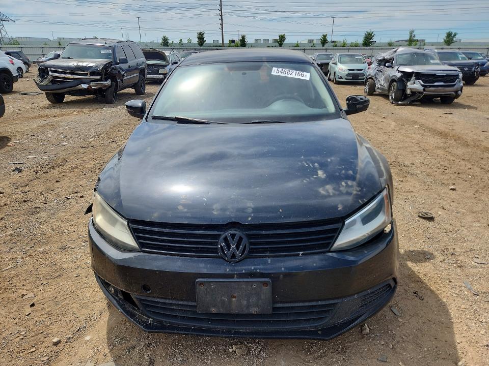 2011 Volkswagen Jetta VIN 3VWDX7AJ3BM339104 COPART salvage auction — FRONT END, Il - Salvage Certificate, sold $325 on 2026-07-02 (photo 5)