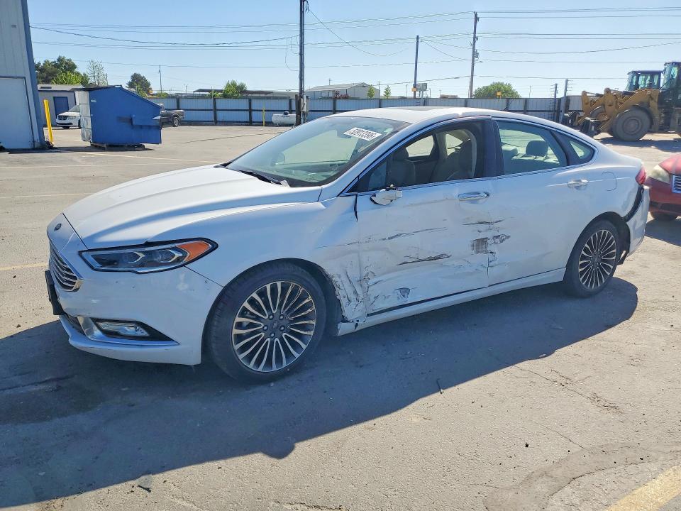 2017 Ford Fusion VIN 3FA6P0H96HR306808 COPART salvage auction — SIDE, Id - Salvage Certificate Of Title, sold $3,450 on 2026-07-09 (photo 1)