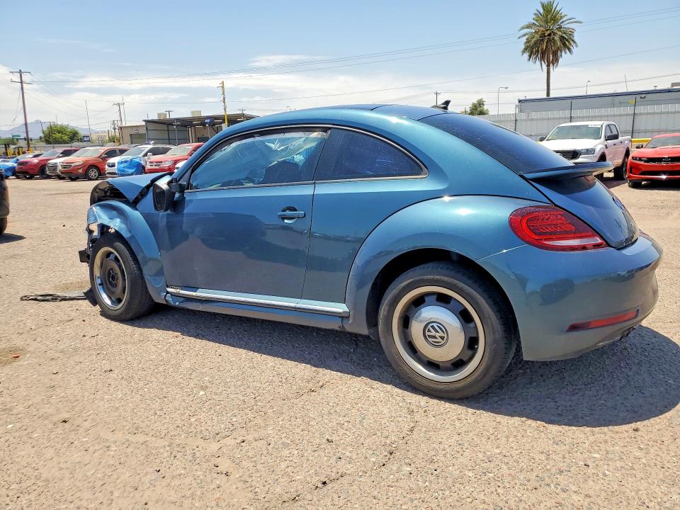 2018 Volkswagen Beetle VIN 3VWFD7AT3JM707010 COPART salvage auction — FRONT END, In - Certificate Of Title, sold $250 on 2026-07-09 (photo 2)