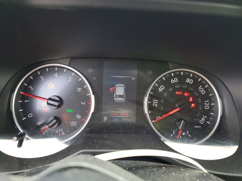 2022 Toyota Rav4 VIN 2T3W1RFV9NW231285 COPART salvage auction — FRONT END, Ca - Salvage Certificate, sold $10,100 on 2026-07-02 (photo 9)