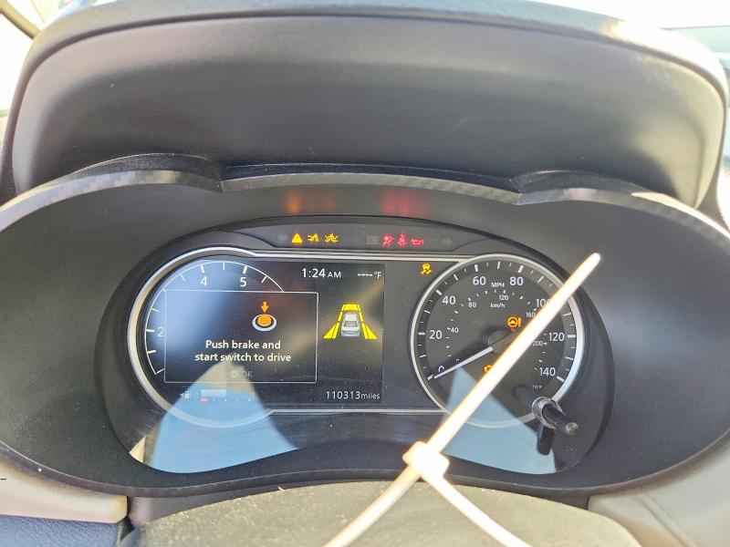 2021 Nissan Versa VIN 3N1CN8EV6ML834884 COPART salvage auction — FRONT END, Tx - Salvage Vehicle Title, sold $900 on 2026-07-02 (photo 9)