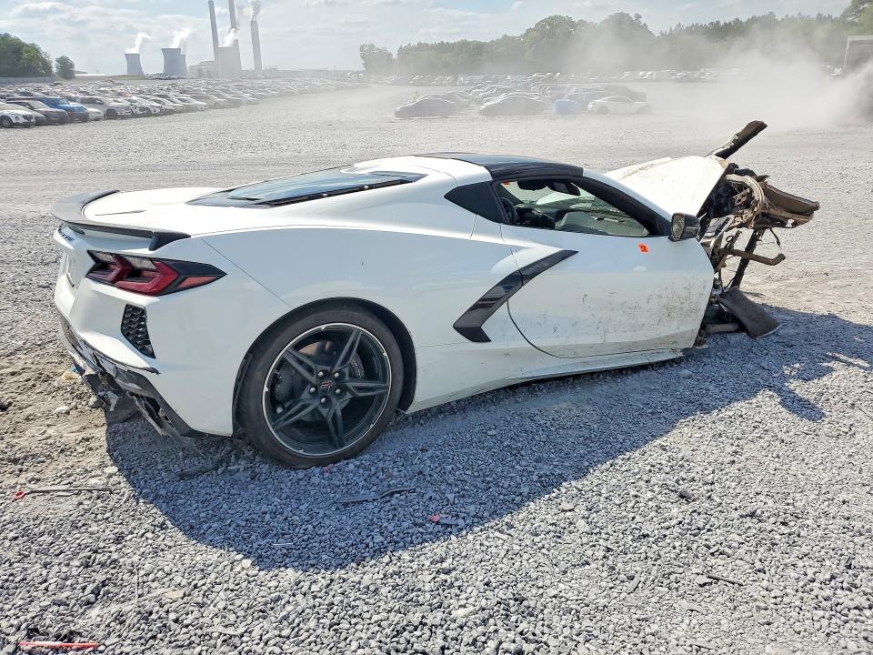 2024 Chevrolet Corvette VIN 1G1YA2D47R5127748 COPART salvage auction — ROLLOVER, Ga - Cert Of Title-Salvage, sold $17,300 on 2026-07-02 (photo 3)