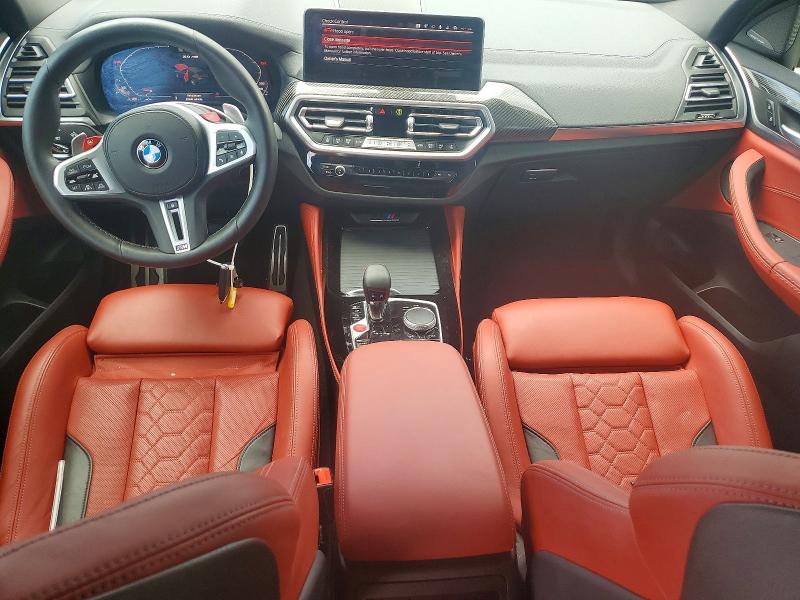 2024 BMW X4 VIN 5YM23EC09R9U27444 COPART salvage auction — WATER/FLOOD, Tx - Salvage Title-Flood Damage, sold $33,250 on 2026-07-09 (photo 8)