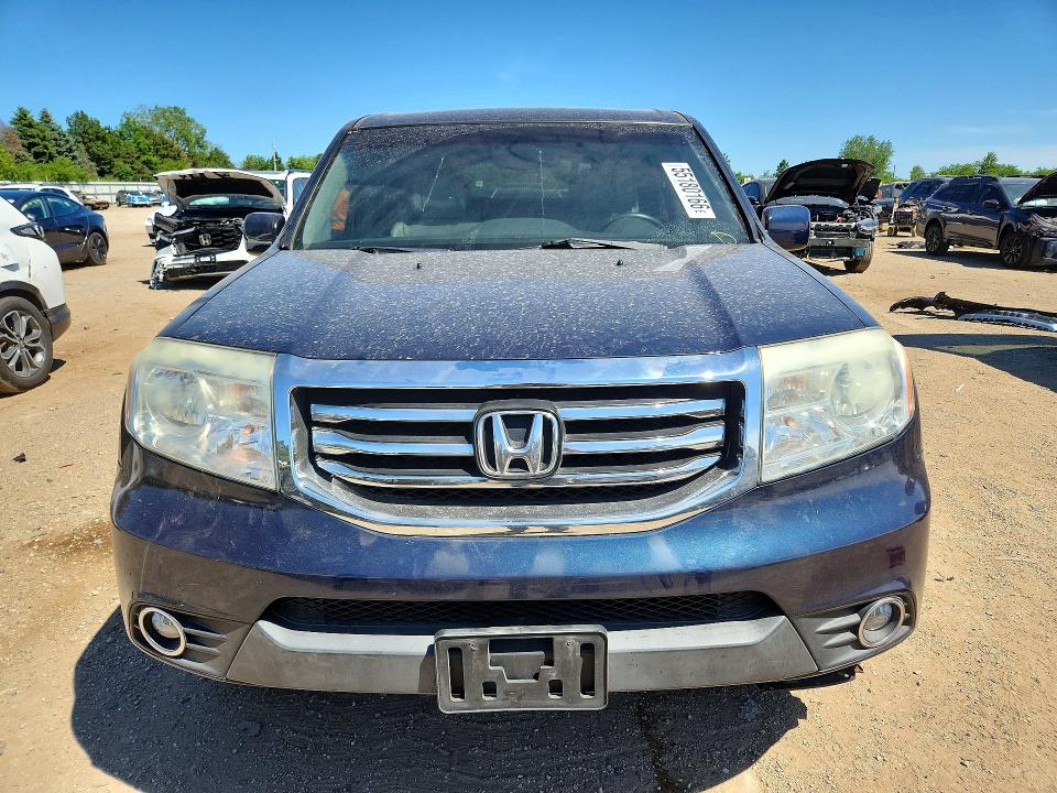 2012 Honda VIN 5FNYF3H55CB022231 COPART salvage auction — REAR END, Il - Salvage Certificate, sold $1,000 on 2026-07-09 (photo 5)