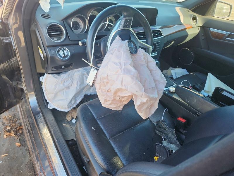 2013 Mercedes-benz C-klasse VIN WDDGF8AB1DR279381 COPART salvage auction — FRONT END, Nm - Cert Of Title-Salvage, sold $525 on 2026-08-20 (photo 8)