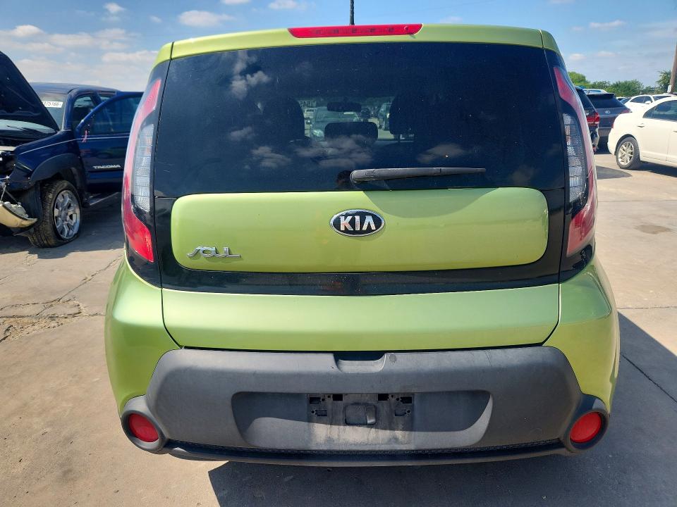 2016 Kia Soul VIN KNDJN2A21G7848200 COPART salvage auction — SIDE, Tx - Salvage Vehicle Title, sold $1,250 on 2026-07-06 (photo 6)