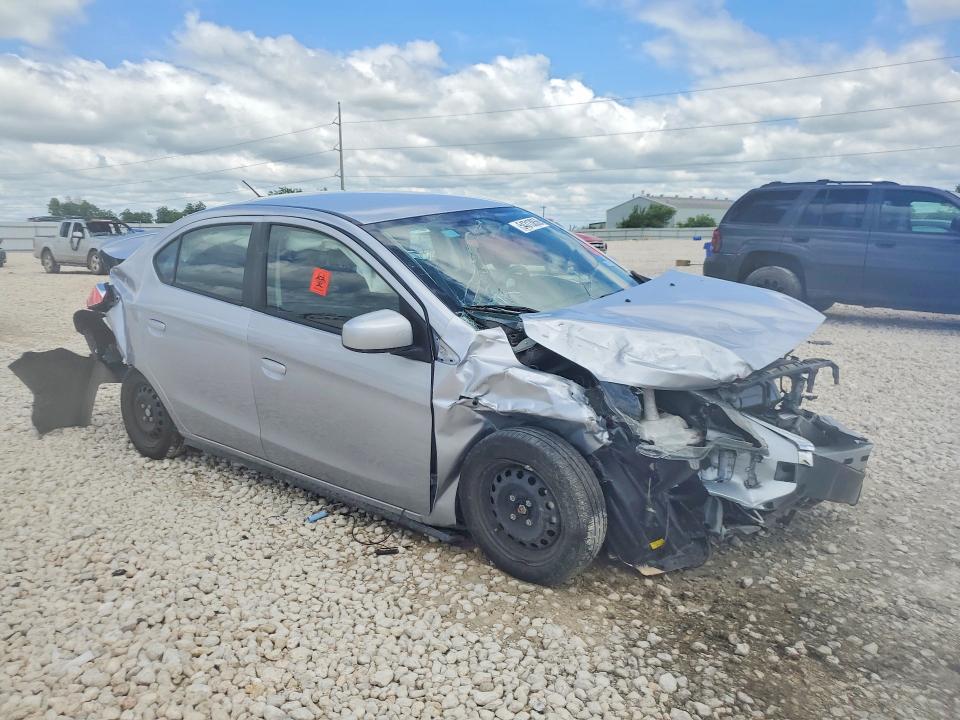 2024 Mitsubishi VIN ML32FUFJ6RHF07147 COPART salvage auction — FRONT END, Tx - Salvage Vehicle Title, sold $300 on 2026-07-16 (photo 4)