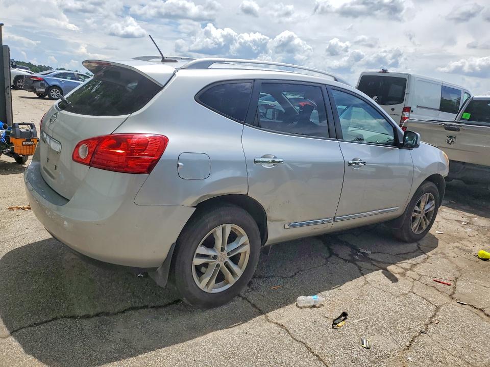 2013 Nissan Rogue VIN JN8AS5MV0DW654053 COPART salvage auction — FRONT END, Ga - Cert Of Title-Salvage, sold $300 on 2026-07-10 (photo 3)