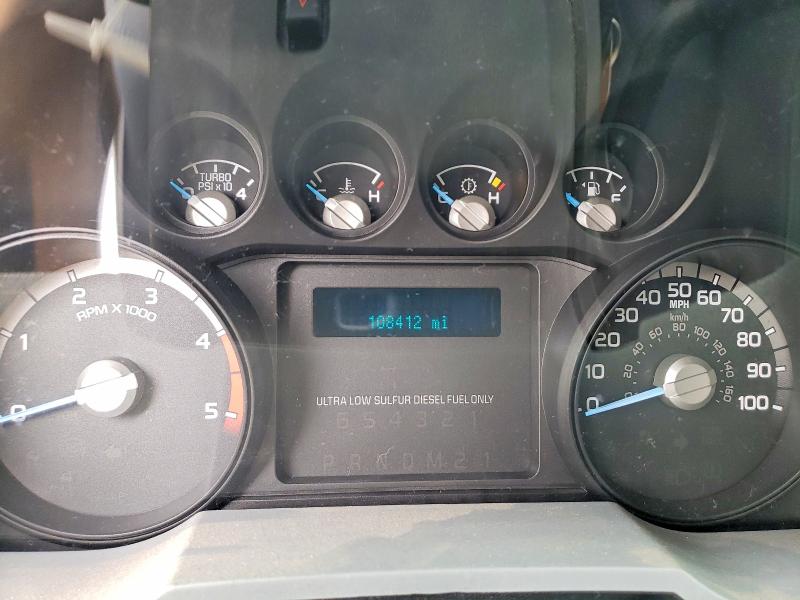 2012 Ford VIN 1FT7W2BT7CEC49645 COPART salvage auction — FRONT END, Ak - Bill Of Sale- Salvage, sold $3,250 on 2026-07-21 (photo 9)